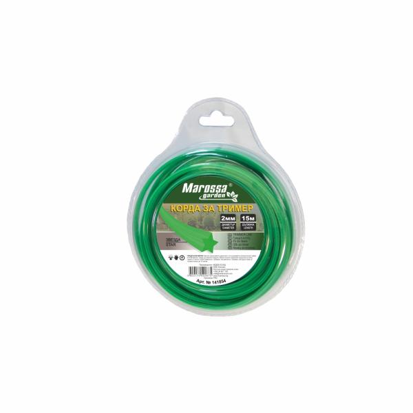 Корда за тример Marossa Garden, 2.00 мм x 15 м, Звезда
