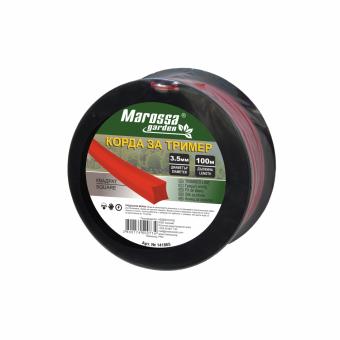 Корда за тример Marossa Garden, 3.50 мм х 100 м, Квадратна