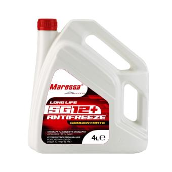 Антифриз Marossa Auto Long Life SG12+, Концентрат, 4 литра, Червен